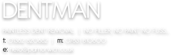 Dentman - Paintless Dent Removal, Norwich
